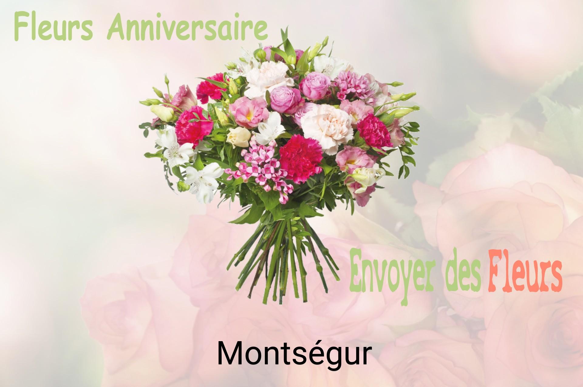 Bouquet de fleurs d’anniversaire livré à Montségur