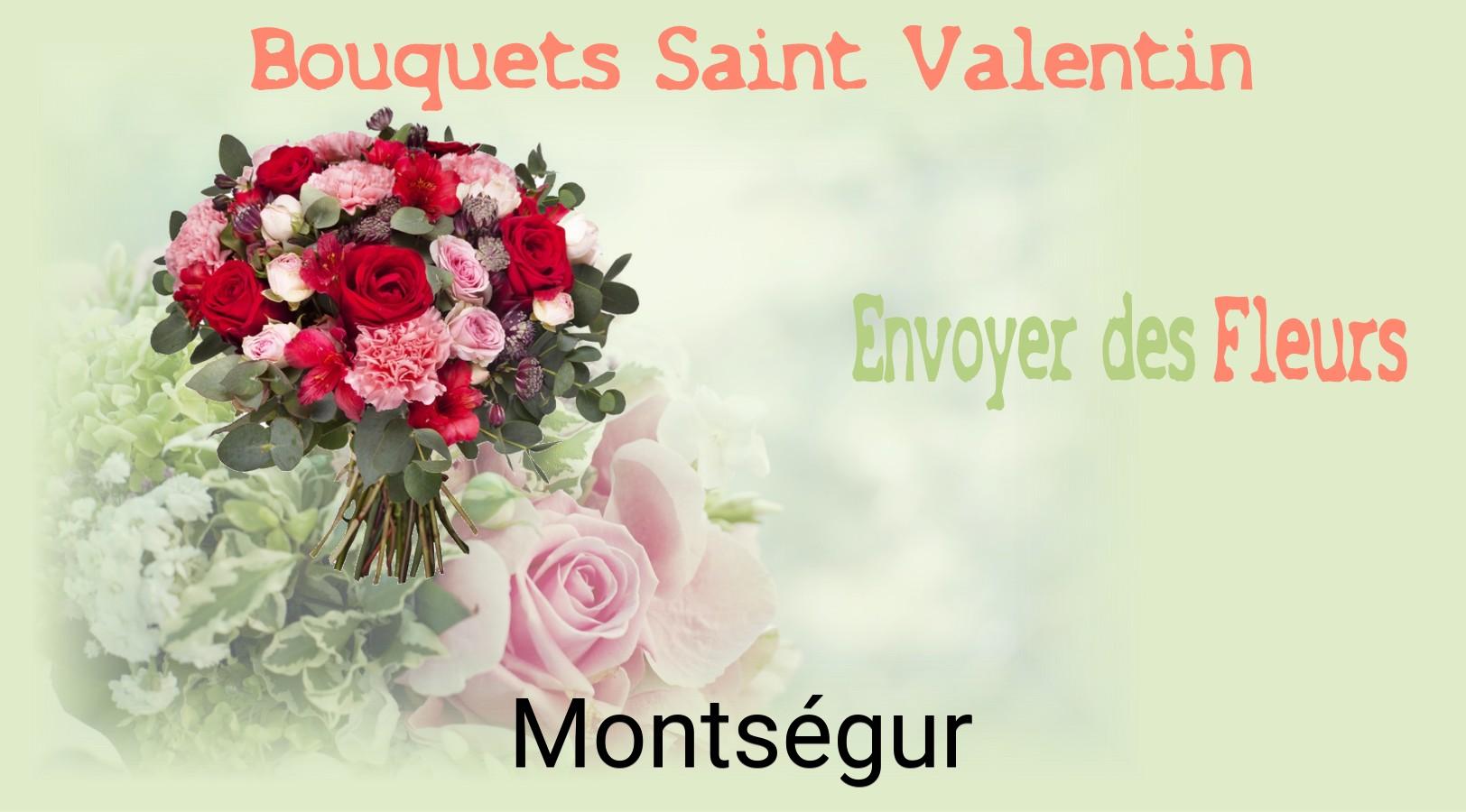 Roses de Saint-Valentin livrées à Montségur